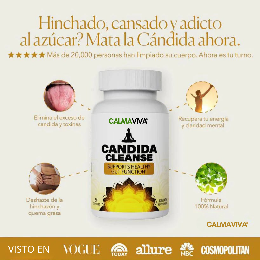 Candida Clean® – Controla Antojos y Desinflama